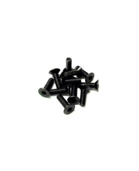 BS502-027 Flat Head Hex  Screw HM3x10 12pcs