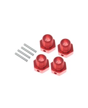 Wheel hex with pin   4pcs