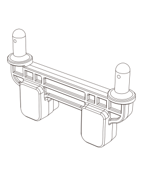Rear Body Pillars MJX Hyper Go P12282