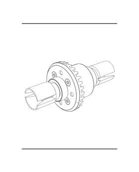 F/R Gears Diff Assembly P14208R