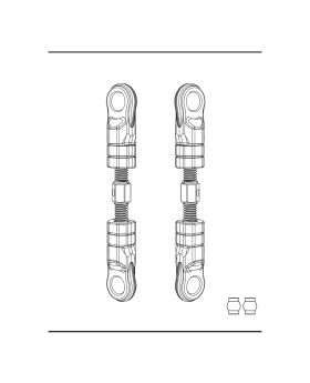 Rear Upper Suspension Arms (Including Ball Head) P14247