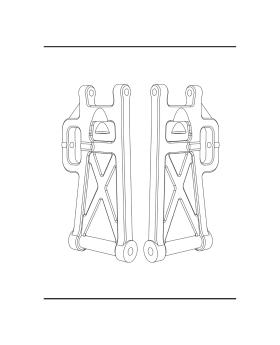 Rear Lower Suspension Arms P14257