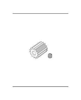 Motor Pinions P14392G