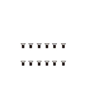 Flat Head Hex Screw HM4x8 12pcs