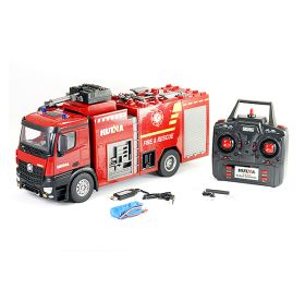 HUINA 1/14 FIRE TRUCK WITH POWERFUL HOSE