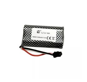 Li-Ion 7.4V (2s) 1200mAh - JST SM 3-pin-kontakt