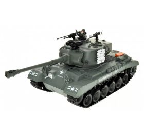 BROTHER TANK RC TANK 1:18 USA M26 PERSHING 'SNOW LEOPARD' GREEN