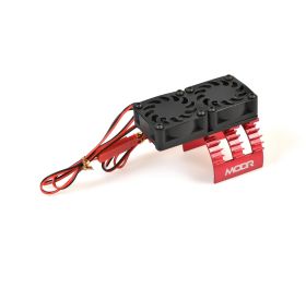 Modr Fläkt och kylfläns 60x30x40mm